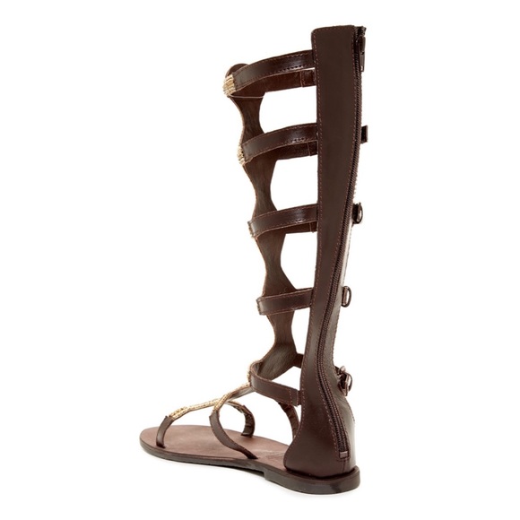 new ❦ Rebels ❦ Tall Festival Gladiators Sandals ❦ - Picture 2 of 14